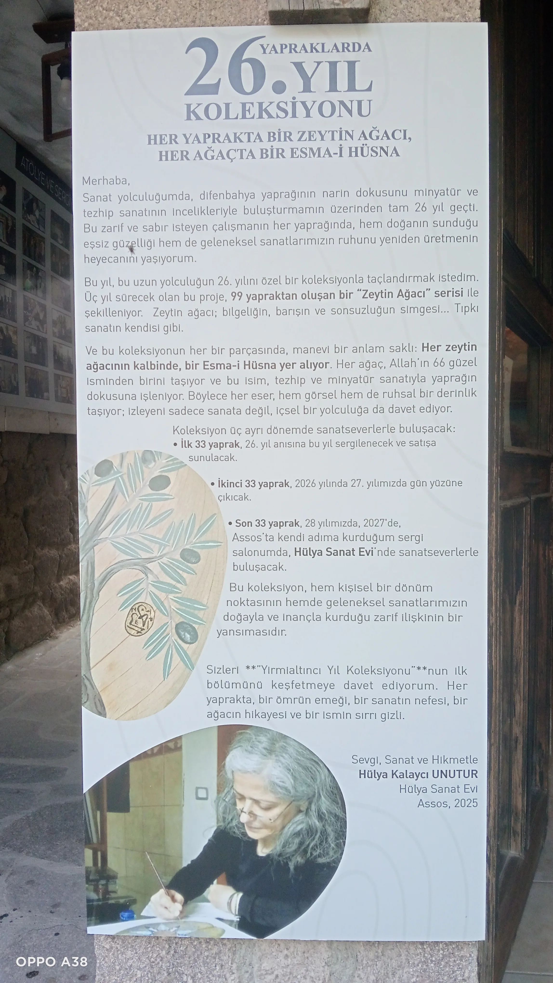 Yapraklarda 26. Yıl Koleksiyonu Afişi